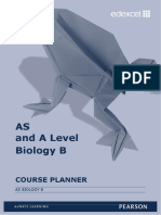 AS and A Level Biology B: Course Planner