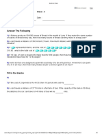 Mathtest Unitary PDF