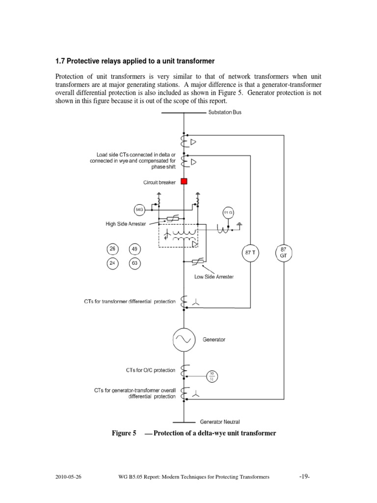 Transformer Protection Techniques Report | PDF | Science & Mathematics ...