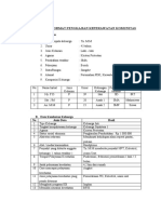 Format Pengkajian Keperawatan Komunitas: A. Data Umum