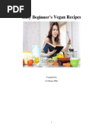 Easy Beginner Vegan Recipes PDF