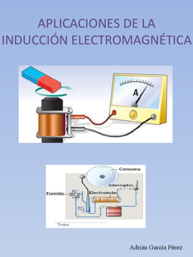 Inducción Electromagnética | PDF | Inductor | Generador eléctrico