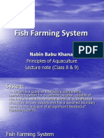 Fish Farming System: Nabin Babu Khanal