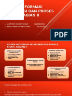 Sistem Informasi Akuntansi Dan Proses Bisnis