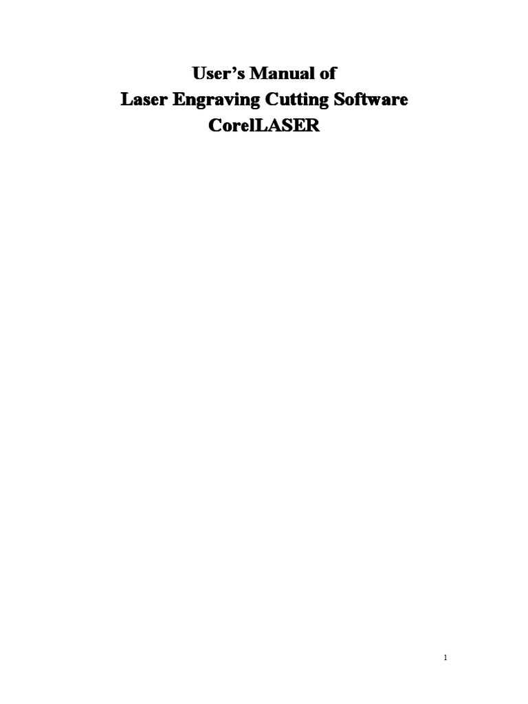 Corellaser User Manual PDF | PDF | Icon (Computing) | Engraving
