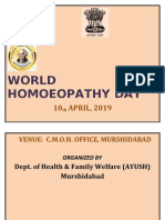 Homoeopathy Day 2019 Murshidabad Event
