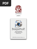 Download Snapz Pro X 21 Manual by Daniel Baxter SN45809613 doc pdf