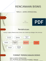 6. Aspek Operasi + Format Business Plan - Bab 4.pptx