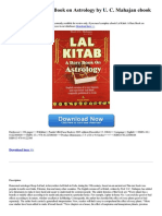 Lal Kitab: A Rare Book On Astrology by U. C. Mahajan Ebook: Download Here
