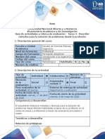 Tarea 4 - Describir Métodos para La Solución de Problemas Desde La Profesión