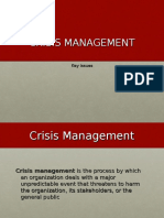 CRISIS-MANAGEMENT-Key-issues 1