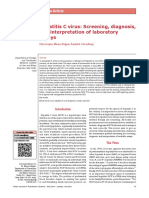 Hepatitis C Virus: Screening, Diagnosis, and Interpretation of Laboratory Assays