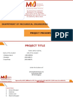 New Project PPT Format