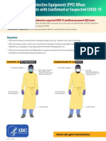 Before Caring For Patients With Confirmed or Suspected COVID-19, Healthcare Personnel (HCP) Must