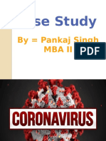 Case Study: by Pankaj Singh Mba Ii