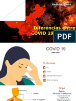 Diferencias Covid y Gripe