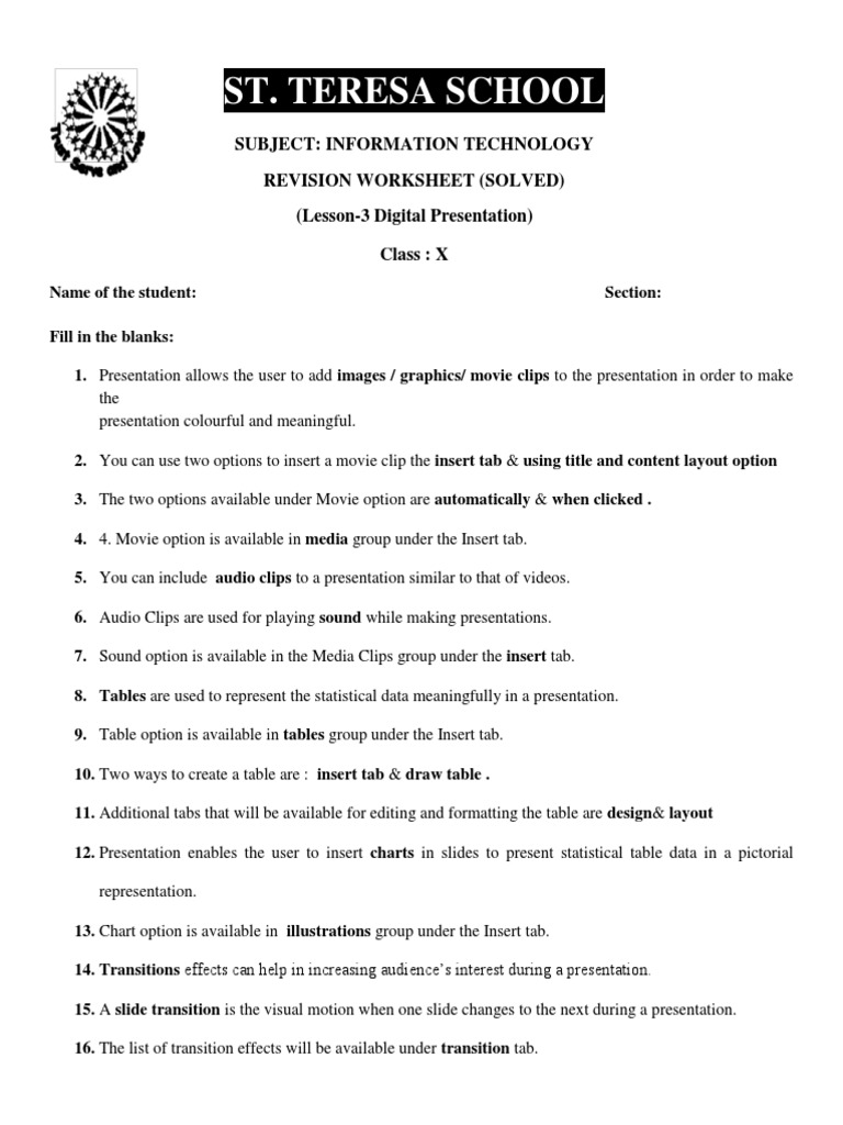 PowerPoint Presentation Revision Guide | PDF | Page Layout | Mass Media