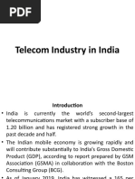 Telecom Industry in India