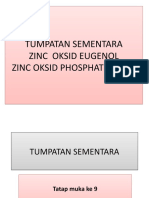 Tumpatan Sementara, ZOE, ZN Phosphat Cement