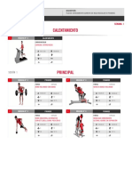 Plan de Entrenamiento Aumento de Masa Muscular en Piramide.