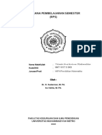 RPS-Telaah Kurikulum Matematika 2020 PDF