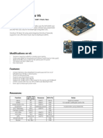 Modifications On v6:: F405 / 5VBEC / Camera Control / 5x UART / Flash / Baro