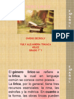 Diapositivas Genero Literario