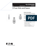 D and D0 Fuse Links and Bases: Bussmann