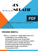 Proses - Degeneratif PDF