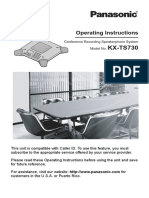 KXTS730 Operating Instructions PDF