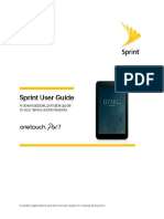 Sprint Alcatel Onetouch Pixi 7 Ug 012915 PDF