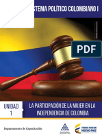 1001 CAP Regimen y SIstema Politico Colombiano Unidad1