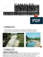 Canales Cerrados