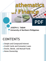 Elective 3 Mathematics of Finance PDF
