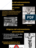 2 Orígenes Del Entrenamiento Personalizado