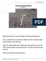 How Do Seeds Grow?: by Readworks