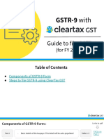 GSTR-9 filing guide for FY 2018-19