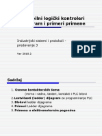 Programabilni Logički Kontroleri PLC - Program I Primeri Primene