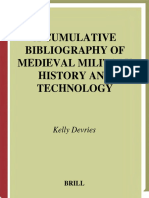 Bibliogrpahy of Medieval Military History PDF