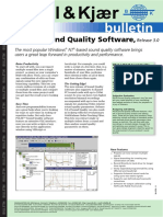Bulletin: PULSE Sound Quality Software