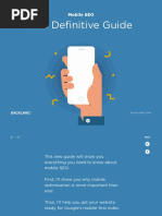 Mobile Seo Guide