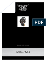 Manual For AVW7770G59