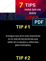 7 Tips para Ser Un Buen Lider PDF