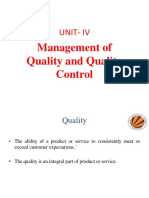 Quality Management Fundamentals