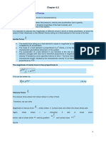 Magnitudes of Different Forces in Fluid Flow