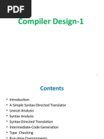 Lecture1 - Compiler Design