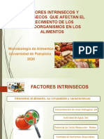 Factores Intrinsecos y Extrinsecos