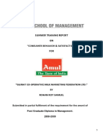 Amul Project Report