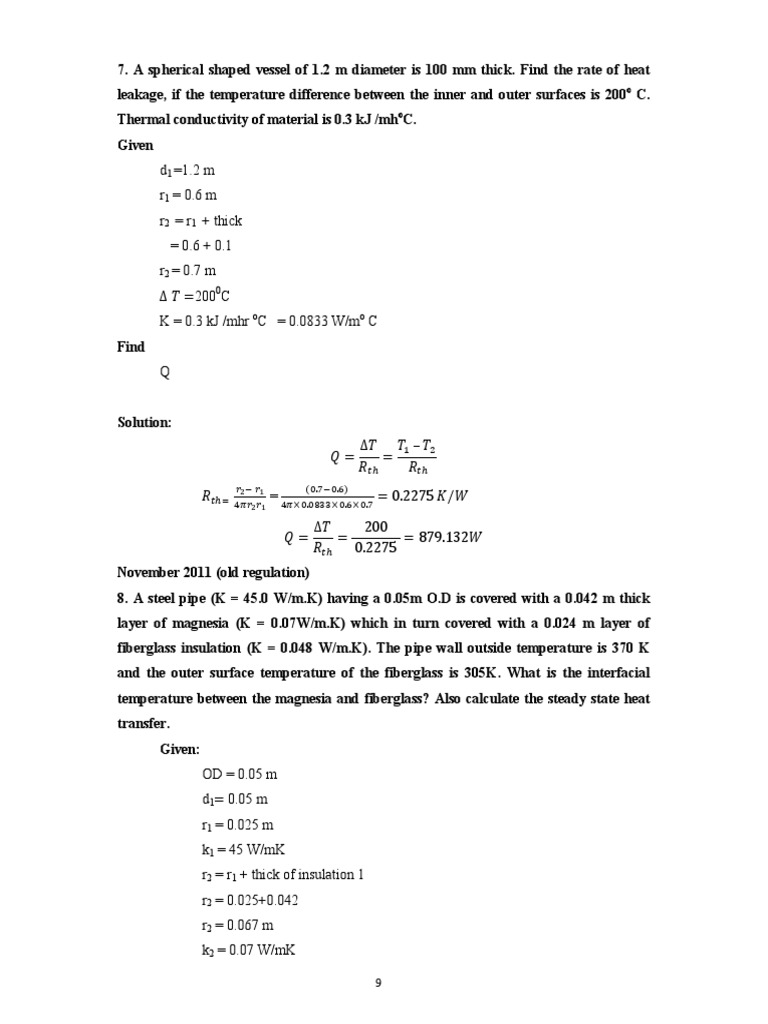 CHE 306 - Solved Problems-9 | PDF