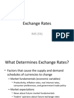 Exchange-Rate Determination